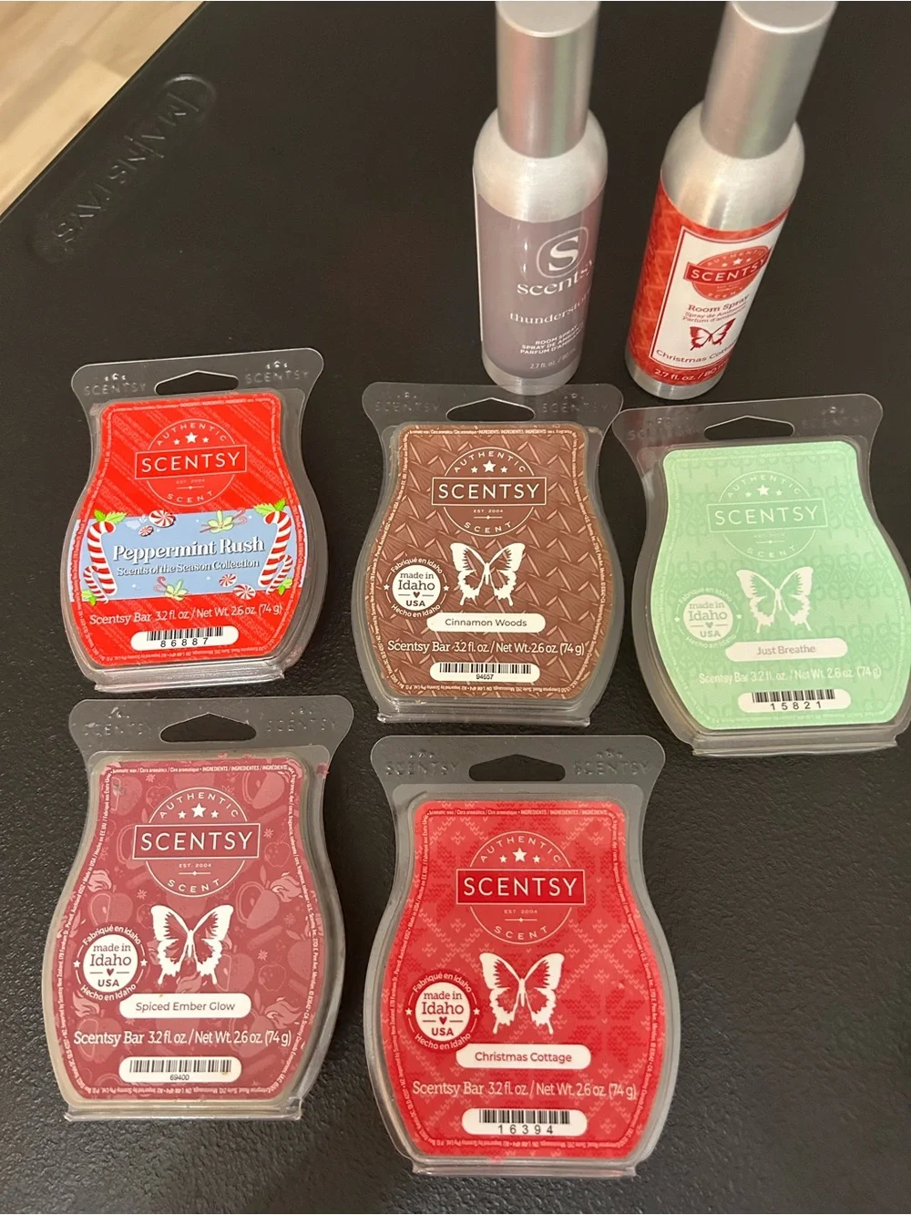 Scentsy used wax and sprays